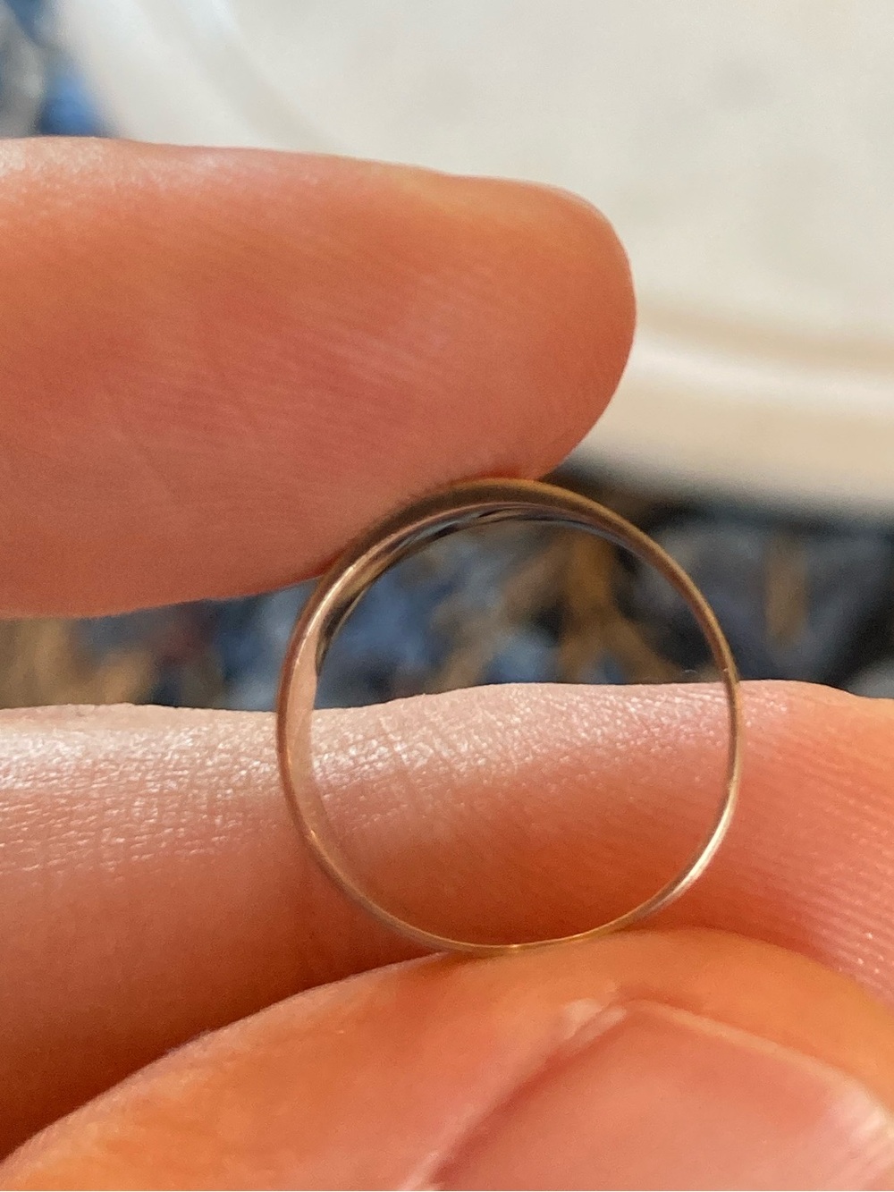 Antique Victorian Starburst Diamond Wide Band Ring, Tiny Size - Picture 9 of 17